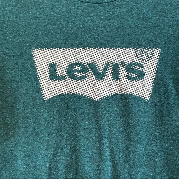 Levi's Teal Short Sleeve Tee - Picture 2 of 5